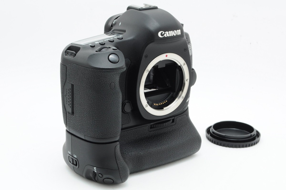Mint] Canon EOS 5D Mark III 22.3 MP DSLR Camera Body w/ BG-E11