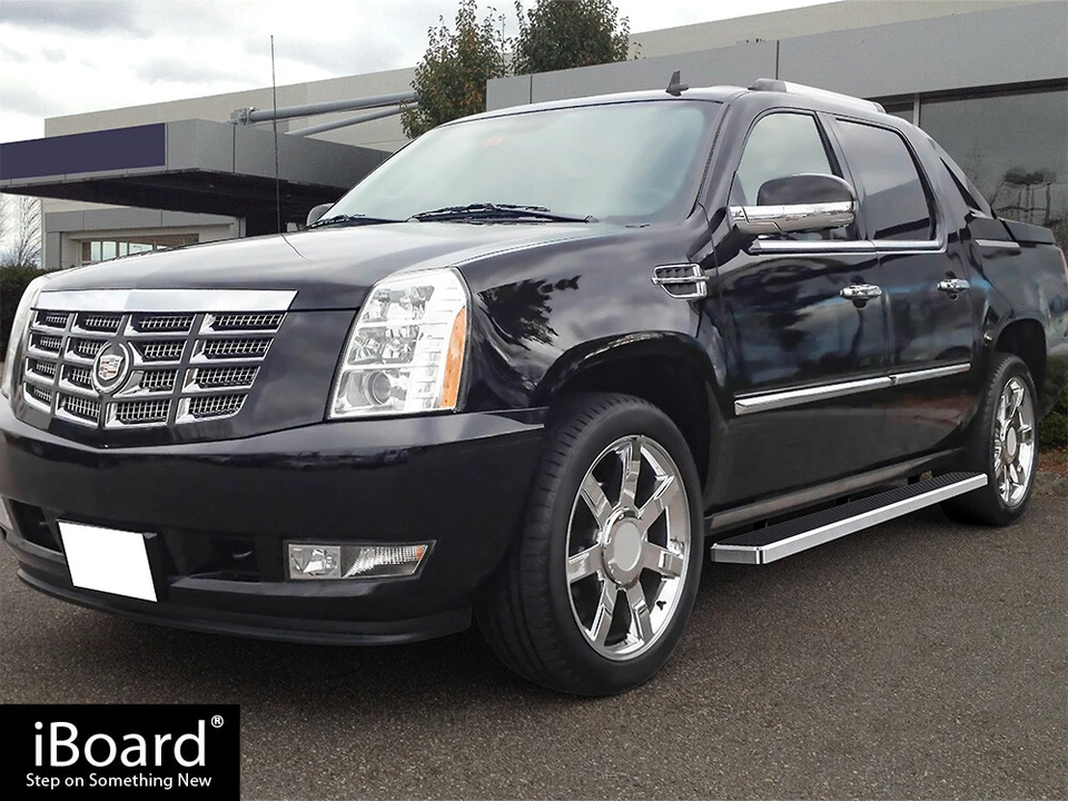 APS Polished Stainless Steel Side Steps 6in Fit Cadillac Escalade EXT 02-13 Foto 2 de 4