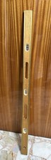 Livella Antica a due mani in legno e ottone da 122 cm
