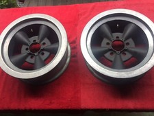 Vintage 1960s Keystone 15 X 5.5 Torque Thrust 5 Spoke Mag Wheels Hot Rod Gasser