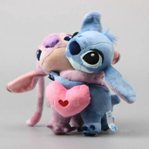 2020 Lilo & Stitch Angel Plüsch Plüschtier Spielzeug Stofftier Kuscheltier Toy A - Bild 2 von 4