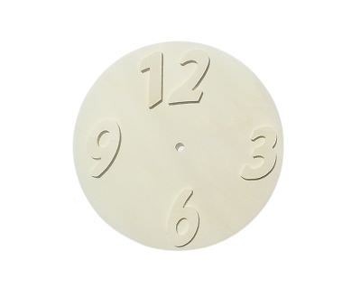 Basis Set Uhr rund + Zahlen zum Basteln