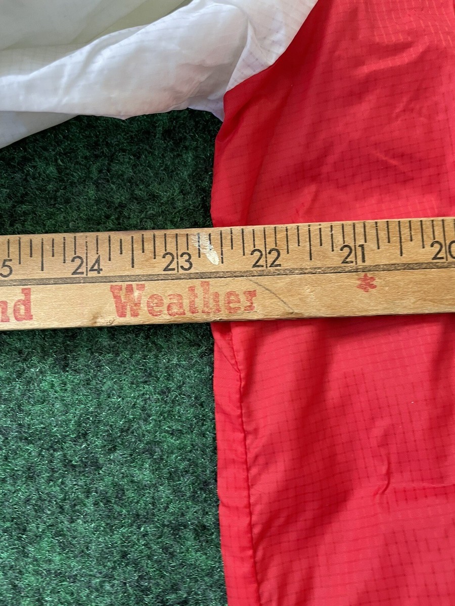 Puma Arsenal Fly Emirates Soccer Red Full Zip Windbreaker Mens