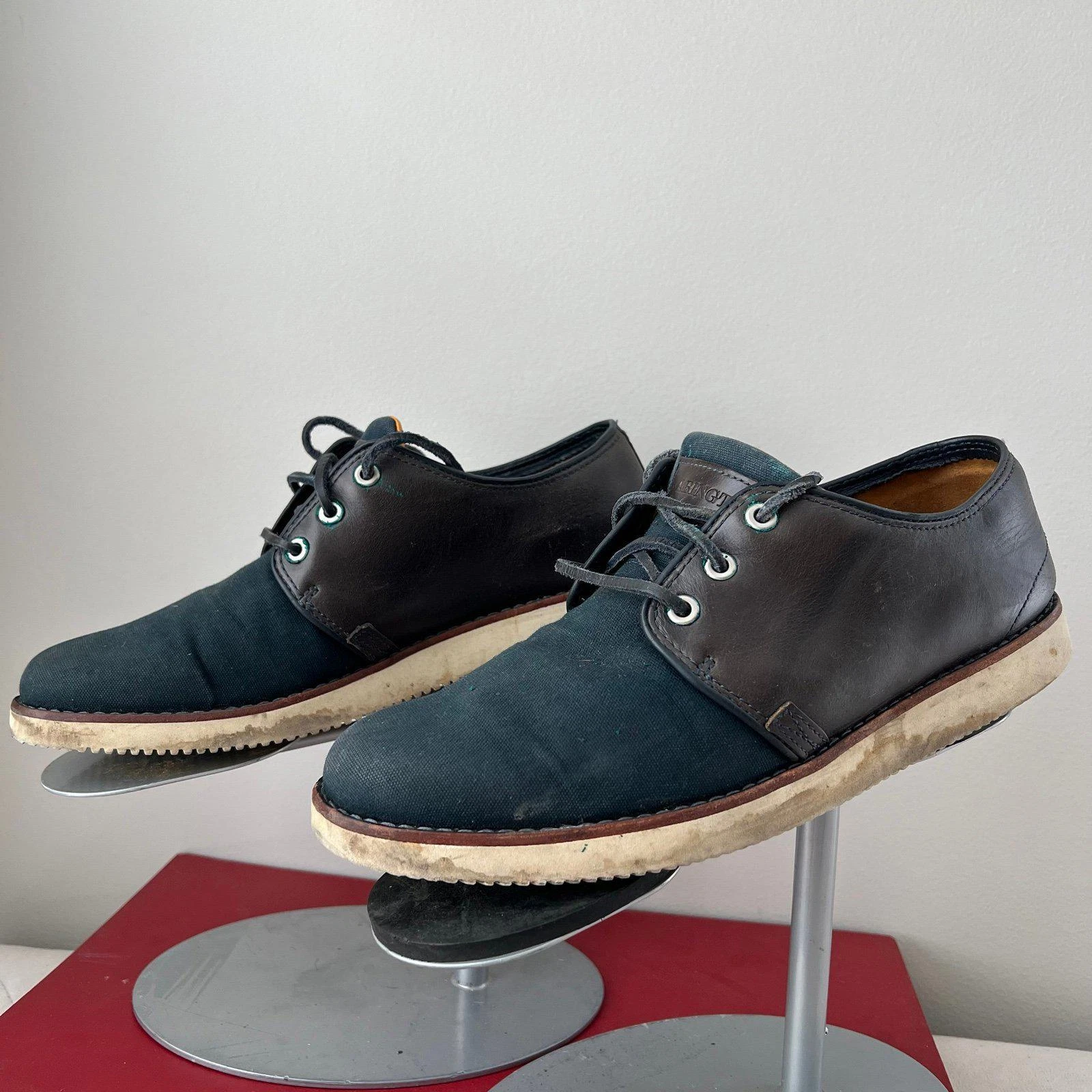 TIMBERLAND Scarpe dress up vintage abington navy oxford taglia 9
