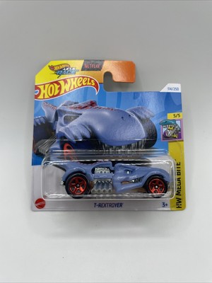 Hot Wheels T-Rex Troyer HW Mega Bite Die-Cast Car - 1:64 Scale Red Edition (114/250) - View #8