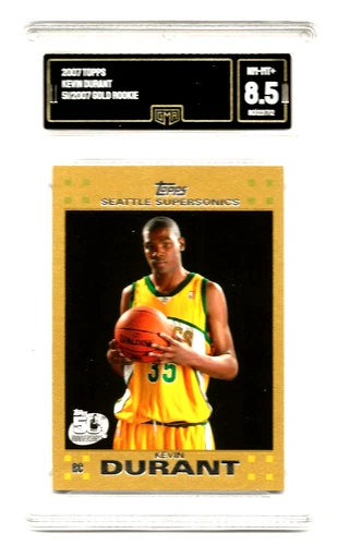 2007 Topps 50 year Anniversery #112 Kevin Durant (Gold Rookie) 0051/2007 Sonics