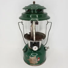 Vintage 1978 COLEMAN DOUBLE MANTLE LANTERN MODEL 220J Dated 4/78 US Parts Repair