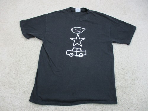 VINTAGE U2 Shirt Adult Large Black Zoo 