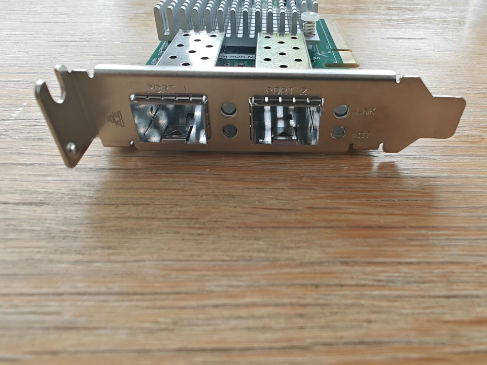 Supermicro Mellanox ConnectX-4 AOC-S25G-m2S Dual 10 / 25GbE 25Gbps SFP28 Nic - Image 3 of 4