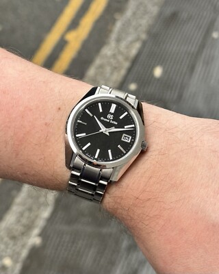 Grand Seiko Heritage Men's Black Watch SBGP003 UK