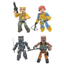 Minimates G.I. Joe Series 1 Boxed Set of 4 Figures