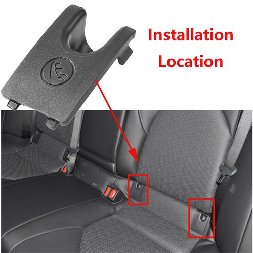 For Toyota Camry Avalon Black Isofix Rear Child Seat Slot Trim Cover 71713-06070 - Picture 4 of 6