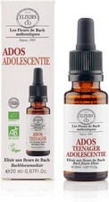 Elixirs & Co Ados - Fleurs de Bach - 20 ml - Bio - Gouttes -Angoisse Calme