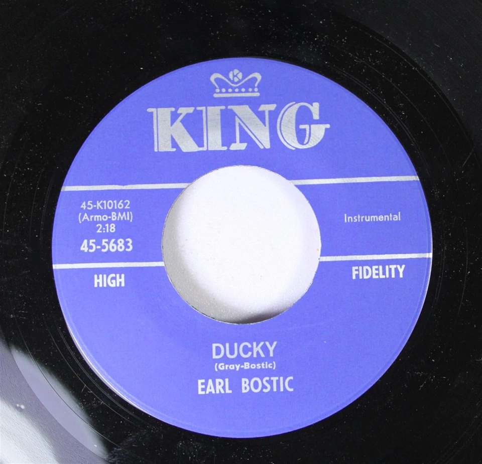 Jazz 45 Earl Bostic - Deep In My Heart / Ducky On King - Image 2 of 2