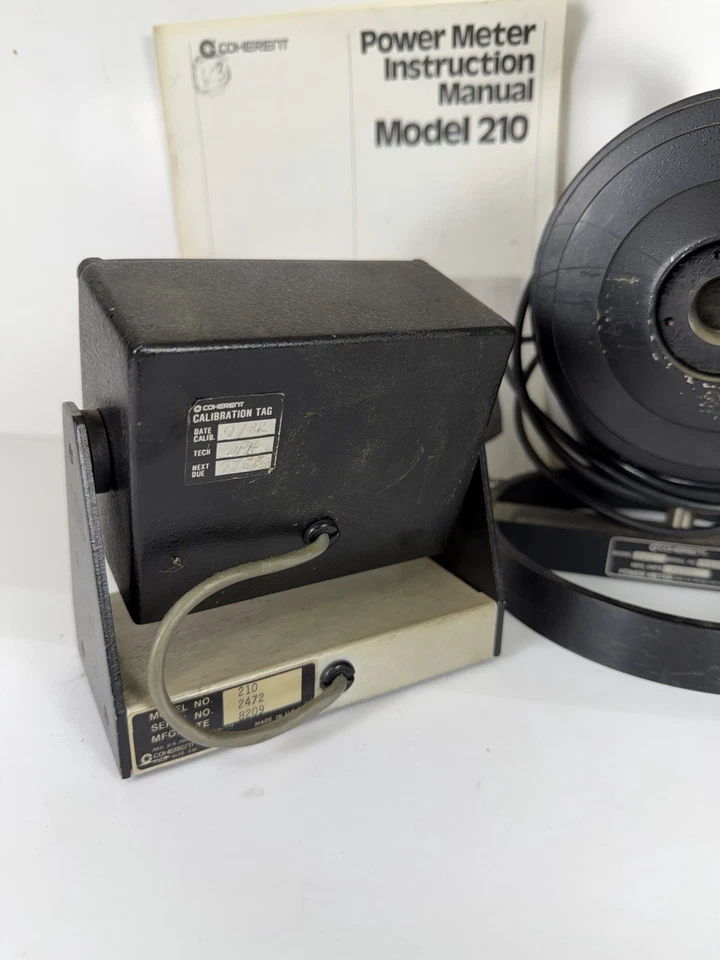 Coherent Model 210 Power Meter w/ Laser Sensor Head - Image 4 of 4