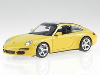 Porsche 911 997 Targa 2006 Gelb Modellauto 940066161 Maxichamps 1:43