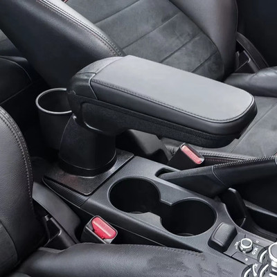  Arm Rest Armrest Console Centre Storage Box Tray KIT For Mazda CX-3 2016-2018