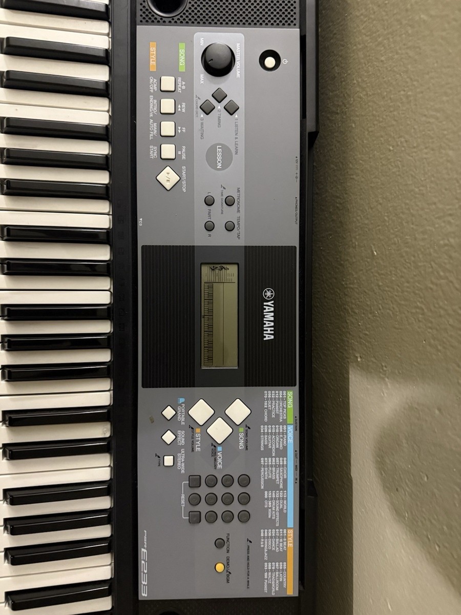 Yamaha PSR-E233 Keyboard for sale online | eBay