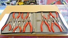 Mac Tools 9Pc Combination Pliers Set WITH CASE.