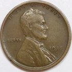 1918-D Lincoln Wheat Cent - VF (Lot#1)
