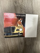 1960 Studebaker Lark Sales Brochure Original Good Shape