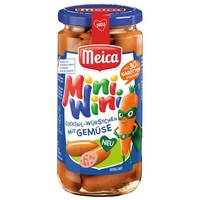 Meica Mini Wini Singles Karotte (380G Glas)