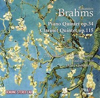 David Oppenheim - Johannes Brahms Piano Quintet Op. 34/Clarinet Quint - F123Z