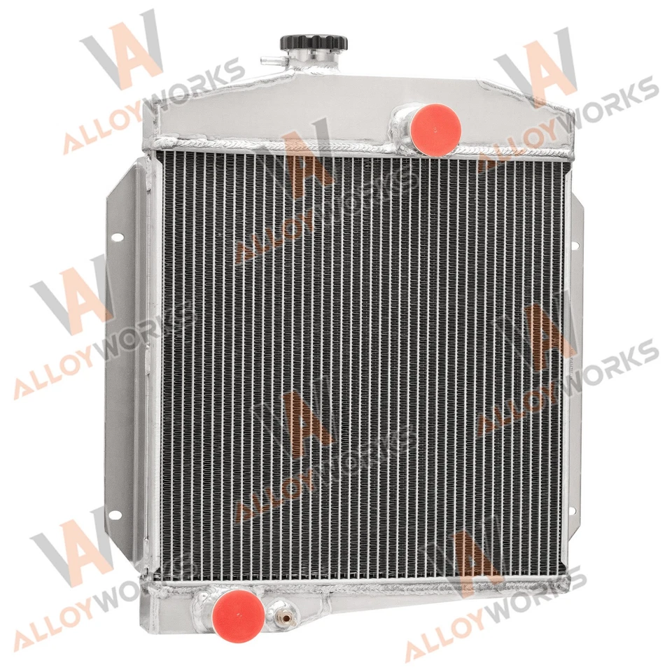 4 Row Aluminum Radiator For 1961-1971 1965 International Harvester Scout 3.2L MT - Image 2 of 4