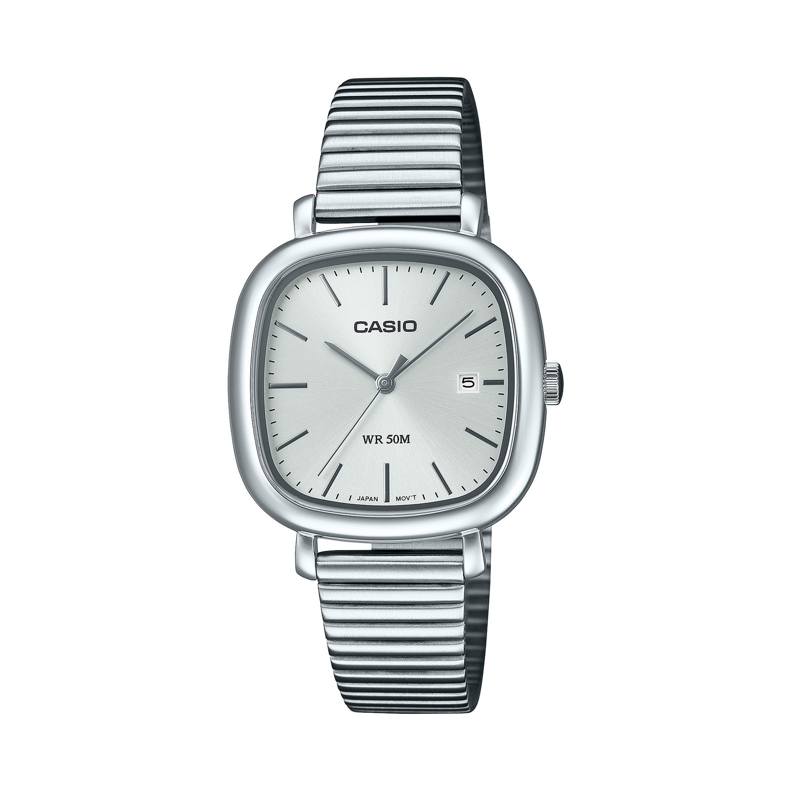 Womens Wristwatch CASIO LTP-B166D-7AVEF Stainless Steel Gray Vintage