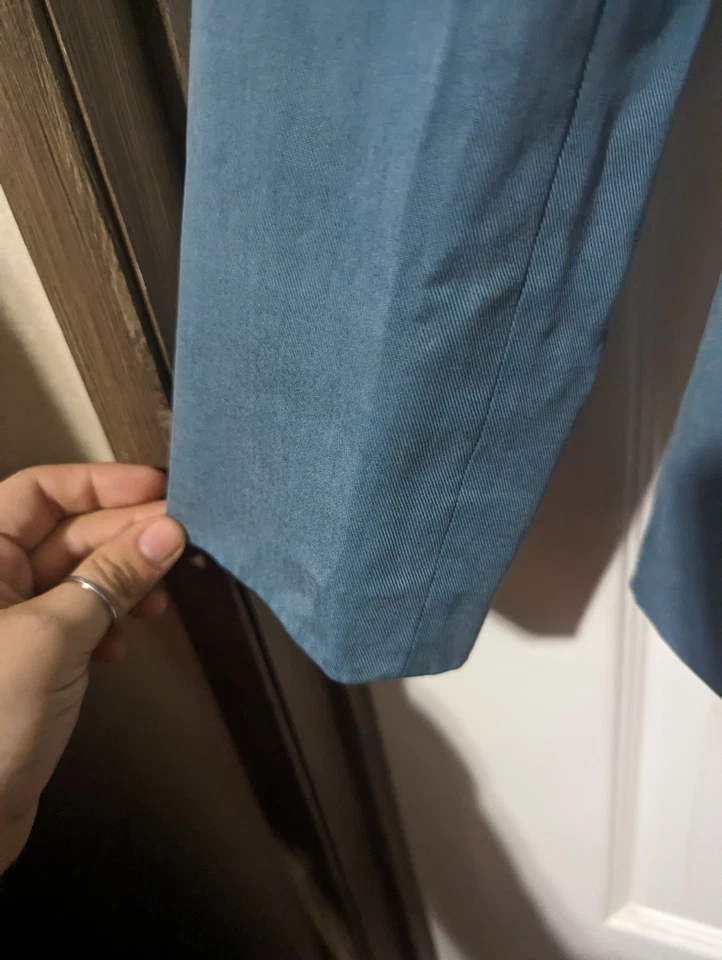 Куртка блейзер Elie Tahari синяя с подкладкой размер 8 застежка на одну пуговицу повышенная роскошь - Изображение 4 из 4