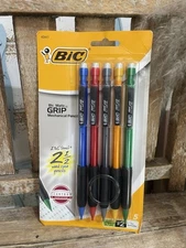 BIC MPG11 0.7 mm HB (#2) Mechanical Pencil - Blk Lead/Assorted Barrel (1-DZ) New