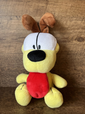Nickelodeon Garfield Big Head 8  ODIE Plush Toy Factory Collectible Ships Fast