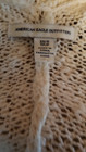 VTG Y2K American Eagle Outfitters Ivory Poncho Style Open Cardigan Sweater XS — photo 4