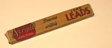 VINTAGE  SCRIPTO Drawing Writing Long Leads BLACK Vintage Writing Material USA