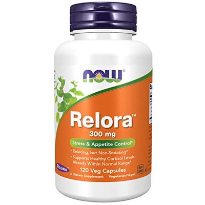 NOW Supplements, Relora 300 mg 120 Veg Kapseln