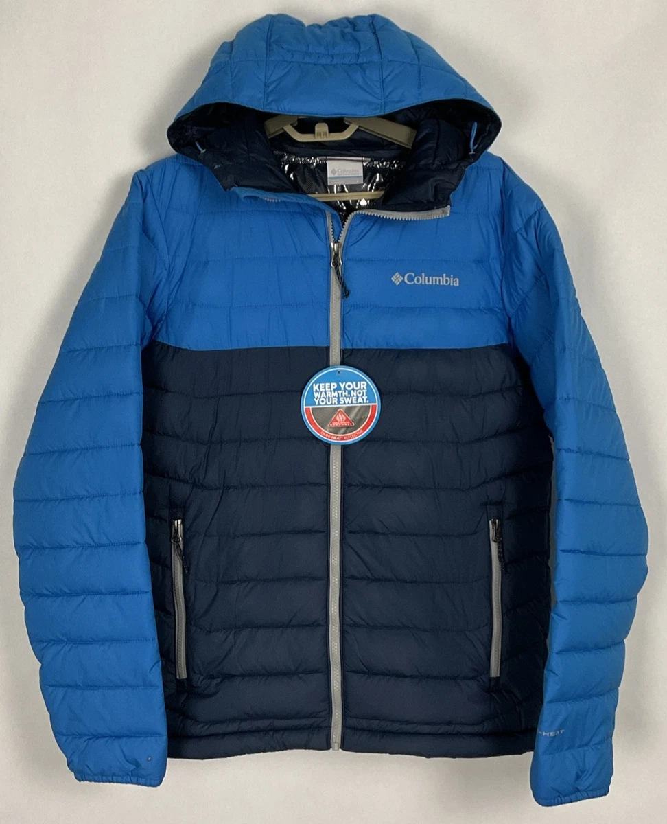 Columbia Blue Puffer Jacket Coats, Jackets & Vests for Men for