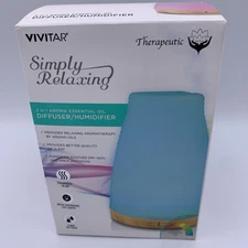 Vivitar Simply Relaxing Essential Oil Diffuser/Humidifier & Oil~Color-Changing