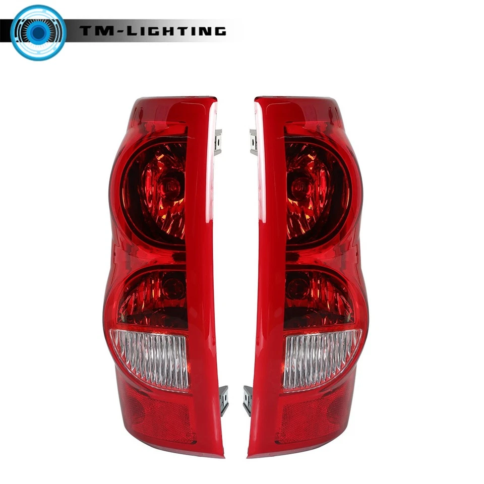 For 2003-2006 Chevrolet Silverado 1500 2500 3500 HD Pair Tail Lights Brake Lamps - Image 3 of 4