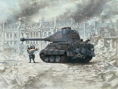 Meng Models WWT-003 Königstiger, Porsche-Turm