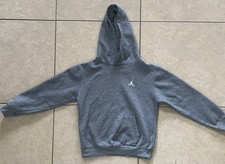 Jordan Hoodie Jacket Gray With Pocket Size Youth Large