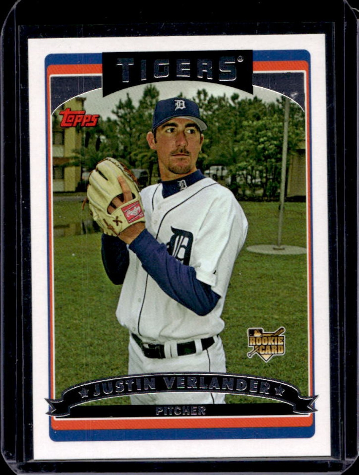 2006 Topps Justin Verlander #641 Tigers