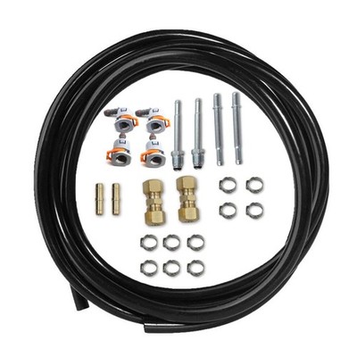 FLK-56 Automotive replacement fuel lines Repair Kit 5/16'' 5/16 in, Black 