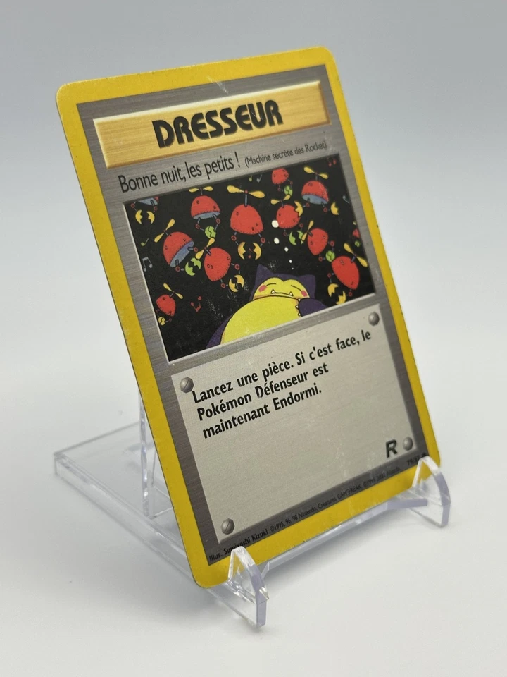 Bonne nuit les petits 79/82 Team Rocket Pokémon FR Edition 2 MP - Photo 3/4