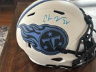 Chris Johnson "CJ 2K" Autographed Replica Helmet (BAS)