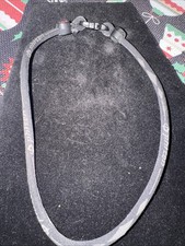 Phiten Tribal X30 Titanium Necklace Black, 18"