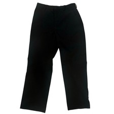 Mens JF J Ferrar Pants 30x30 Dress Slacks Suit Formal Flat Front Dark Gray