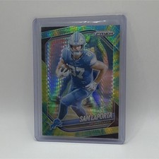 2025 Panini Prizm Sam LaPorta Detroit Lions #122 Serial Numbered /200