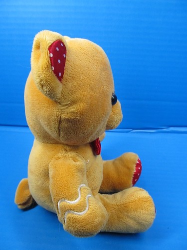 Build A Bear Smallfry Christmas Gingerbread Holiday Plush 7" Seated BAB - Picture 6 of 7