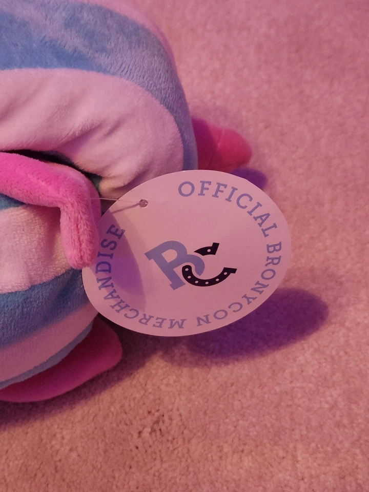 Mane Event 18" BronyCon Official Plushie NWT My Little Pony MLP - Image 3 of 4