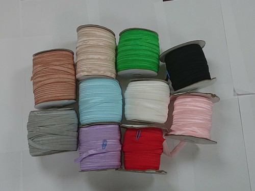 1m. Flacher elastischer Dessous glänzender BH Breite - 10 mm (13 Farben) - Bild 3 von 17